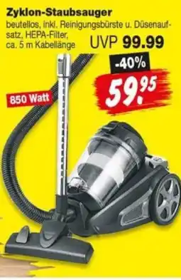 Repo Markt Zyklon-Staubsauger Angebot