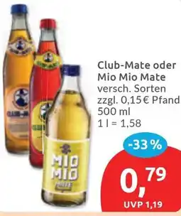 Budni Club-Mate oder Mio Mio Mate Angebot