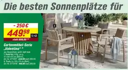 toom Baumarkt Gartenmöbel-Serie „Valentina" Angebot