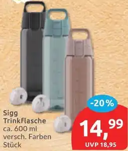Budni Sigg Trinkflasche Angebot