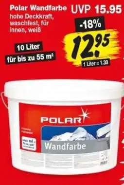 Repo Markt Polar Wandfarbe Angebot