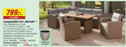 toom Baumarkt Loungemöbel-Set „Marielle" Angebot