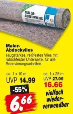 Repo Markt Maler Abdeckvlies Angebot