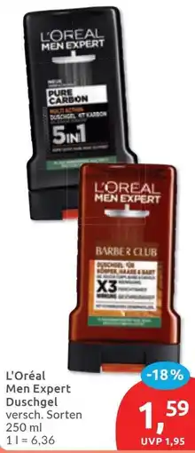 Budni L'Oréal Men Expert Duschgel Angebot