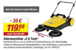 toom Baumarkt Karcher Kehrmaschine ,,S 4 Twin" Angebot