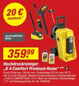 toom Baumarkt Karcher Hochdruckreiniger ,,K 4 Comfort Premium Home" Angebot