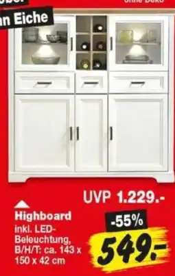 Repo Markt Highboard Angebot