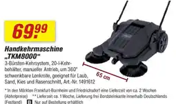 toom Baumarkt Scheppach Handkehrmaschine TKM8000 Angebot
