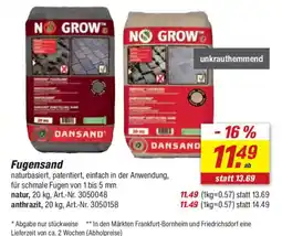 toom Baumarkt NO GROW Fugensand Angebot