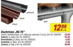 toom Baumarkt Dachrinne ,,RG 75" Angebot