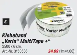 toom Baumarkt Isover Klebeband ,,Vario MultiTape +" Angebot