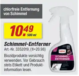 toom Baumarkt MEM Schimmel-Entferner Angebot