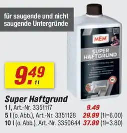 toom Baumarkt MEM Super Haftgrund Angebot