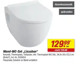 toom Baumarkt Wand-WC-Set ,,Lissabon" Angebot