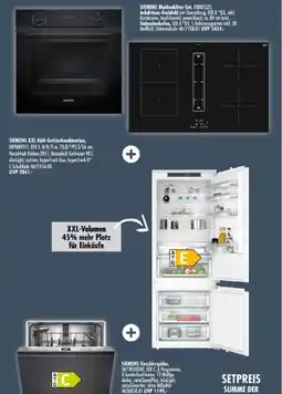 Möbel Boss Siemens Geräte-Set Angebot