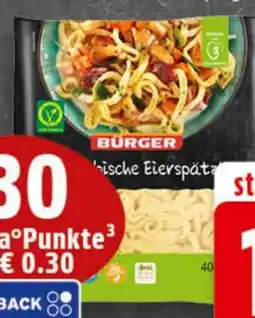 Edeka Bürger Teigwaren Angebot