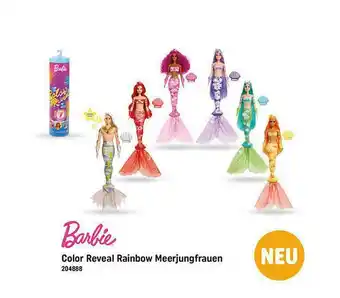 Smyths Toys Barbie Color Reveal Rainbow Meerjungfrauen Angebot