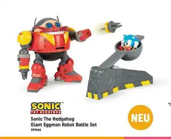 Smyths Toys Sonic The Hedgehog Giant Eggman Robot Battle Set Angebot