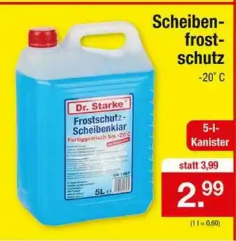 Zimmermann Scheibenfrostschutz Angebot