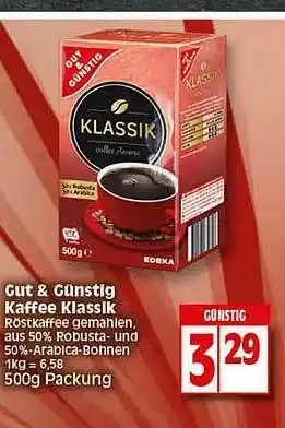 Elli Markt Gut & Günstig Kaffee Klassik Angebot