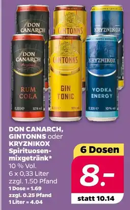 NETTO Don canarch rum cola Angebot