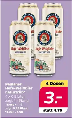 NETTO Paulaner hefe-weißbier Angebot