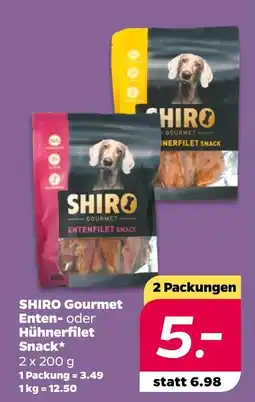 NETTO Shiro enten- oder hühnerfilet snack Angebot