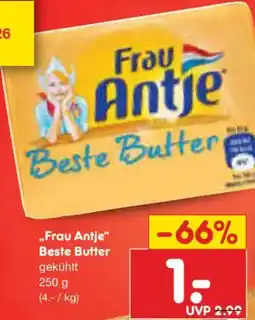 Netto Marken-Discount „Frau Antje" Beste Butter Angebot