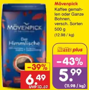 Netto Marken-Discount Mövenpick Angebot
