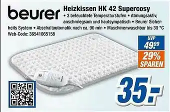 Expert Klein Beurer Heizkissen Hk 42 Supercosy Angebot