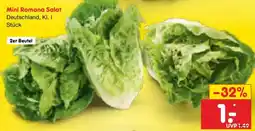 Netto Marken-Discount Mini Romana Salat Angebot