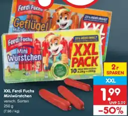 Netto Marken-Discount XXL Ferdi Fuchs Miniwürstchen Angebot