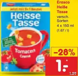 Netto Marken-Discount Erasco Heiße Tasse Angebot