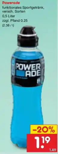 Netto Marken-Discount Powerade Angebot