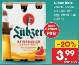 Netto Marken-Discount Lübzer Biere Angebot