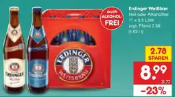 Netto Marken-Discount Erdinger Weißbier Angebot