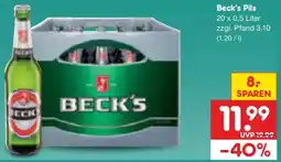 Netto Marken-Discount Beck's Pils Angebot