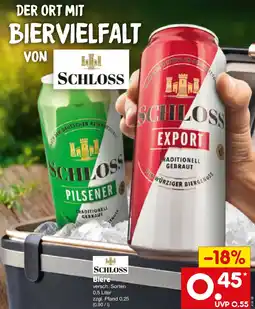 Netto Marken-Discount SCHLOSS Biere Angebot