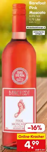 Netto Marken-Discount Barefoot Pink Moscato Angebot