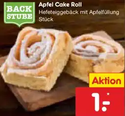 Netto Marken-Discount BACK STUBE Apfel Cake Roll Angebot