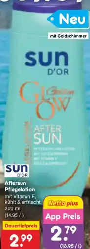 Netto Marken-Discount sun D'OR Aftersun Pflegelotion Angebot