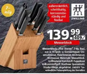 Segmüller Messerblock „vier Sterne” Angebot