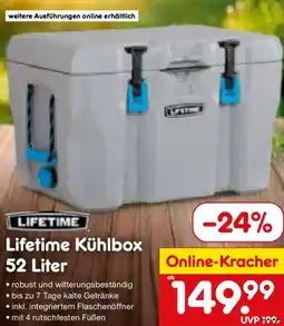 Netto Marken-Discount LIFETIME Lifetime Kühlbox 52 Liter Angebot