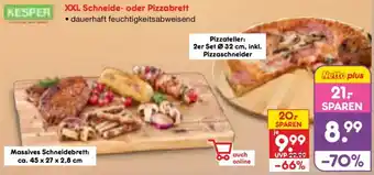 Netto Marken-Discount KESPER XXL Schneide oder Pizzabrett Angebot