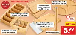Netto Marken-Discount KITCHEN CLUB Bambusküchenhelfer Angebot