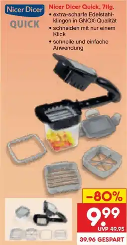 Netto Marken-Discount Nicer Dicer Quick, 7tlg. Angebot