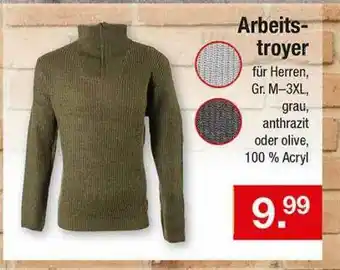 Zimmermann Arbeitstroyer Angebot