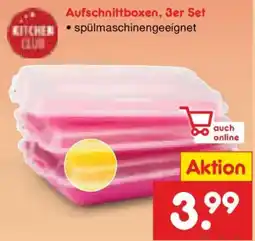 Netto Marken-Discount KITCHEN CLUB Aufschnittboxen, 3er Set Angebot