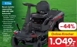 Netto Marken-Discount Güde Benzin-Aufsitzrasenmäher GAR 610-224 Automatik Angebot