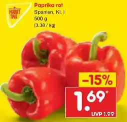 Netto Marken-Discount Paprika rot Angebot